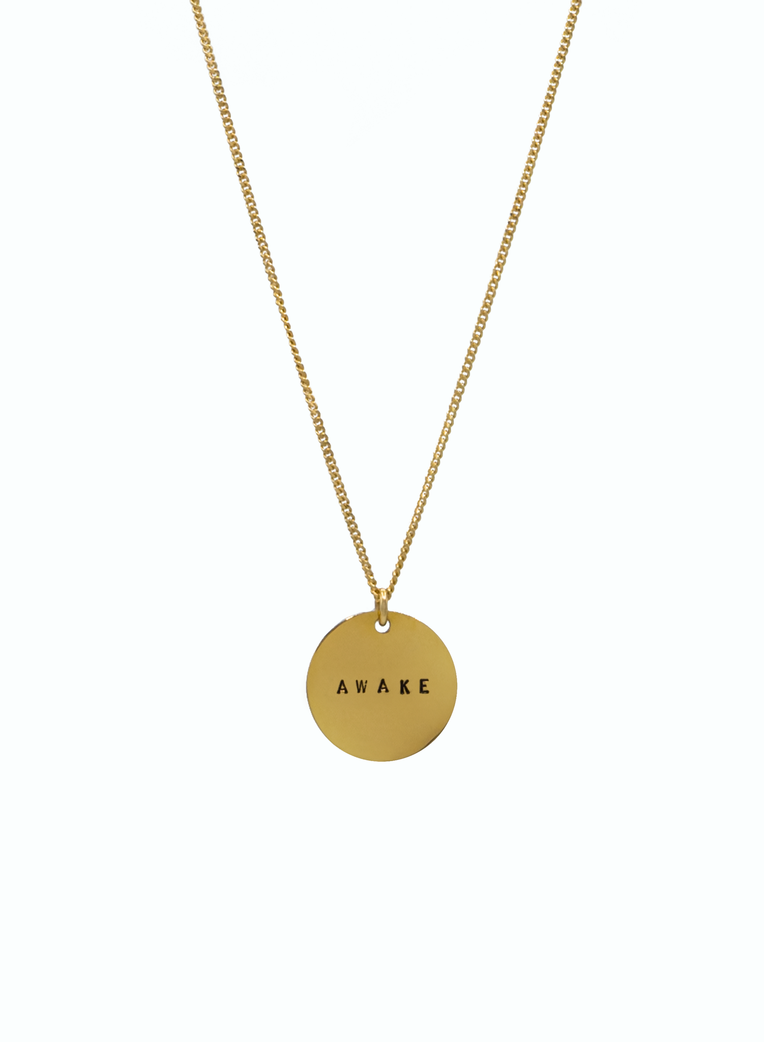 Necklace gold AWAKE