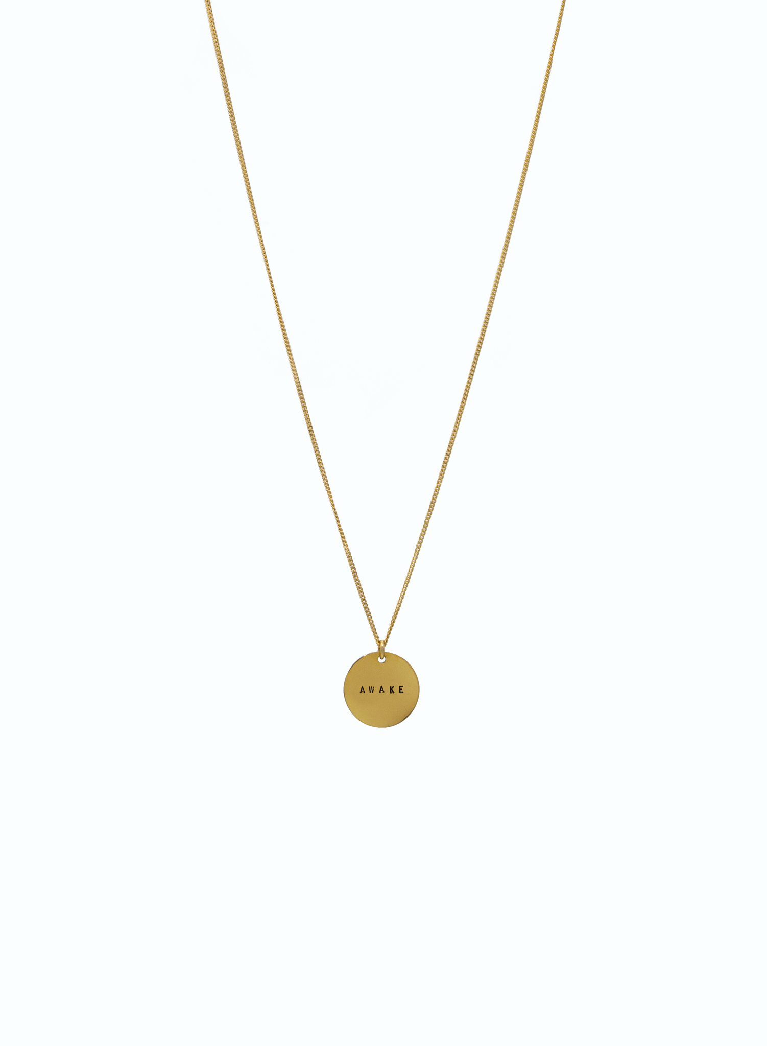 Necklace gold AWAKE