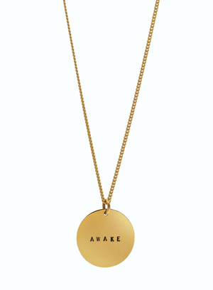 Necklace gold AWAKE