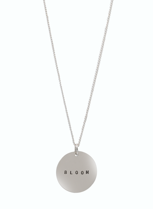 Necklace silver BLOOM