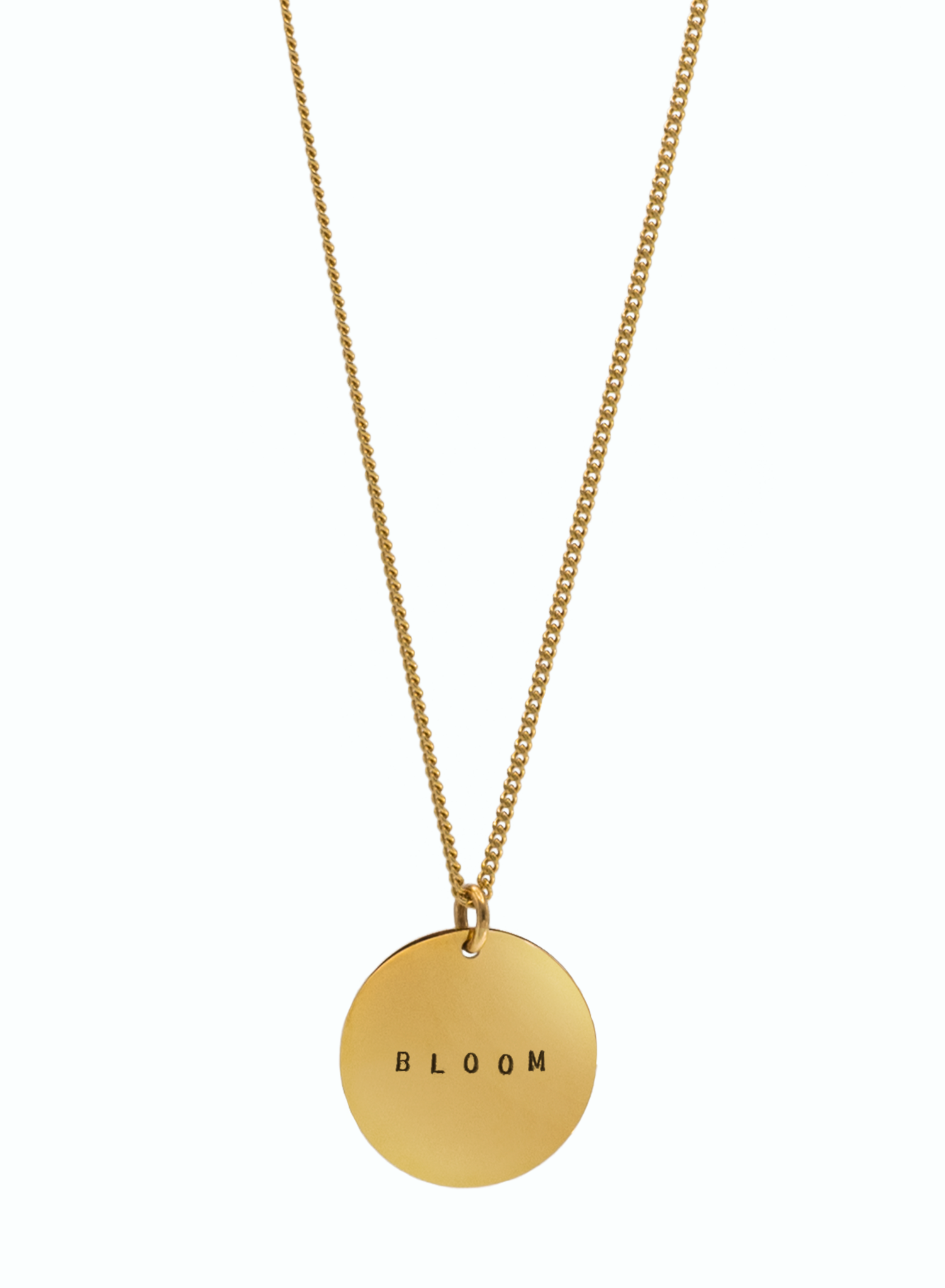 Necklace gold BLOOM