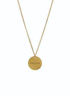 Necklace gold CREATE