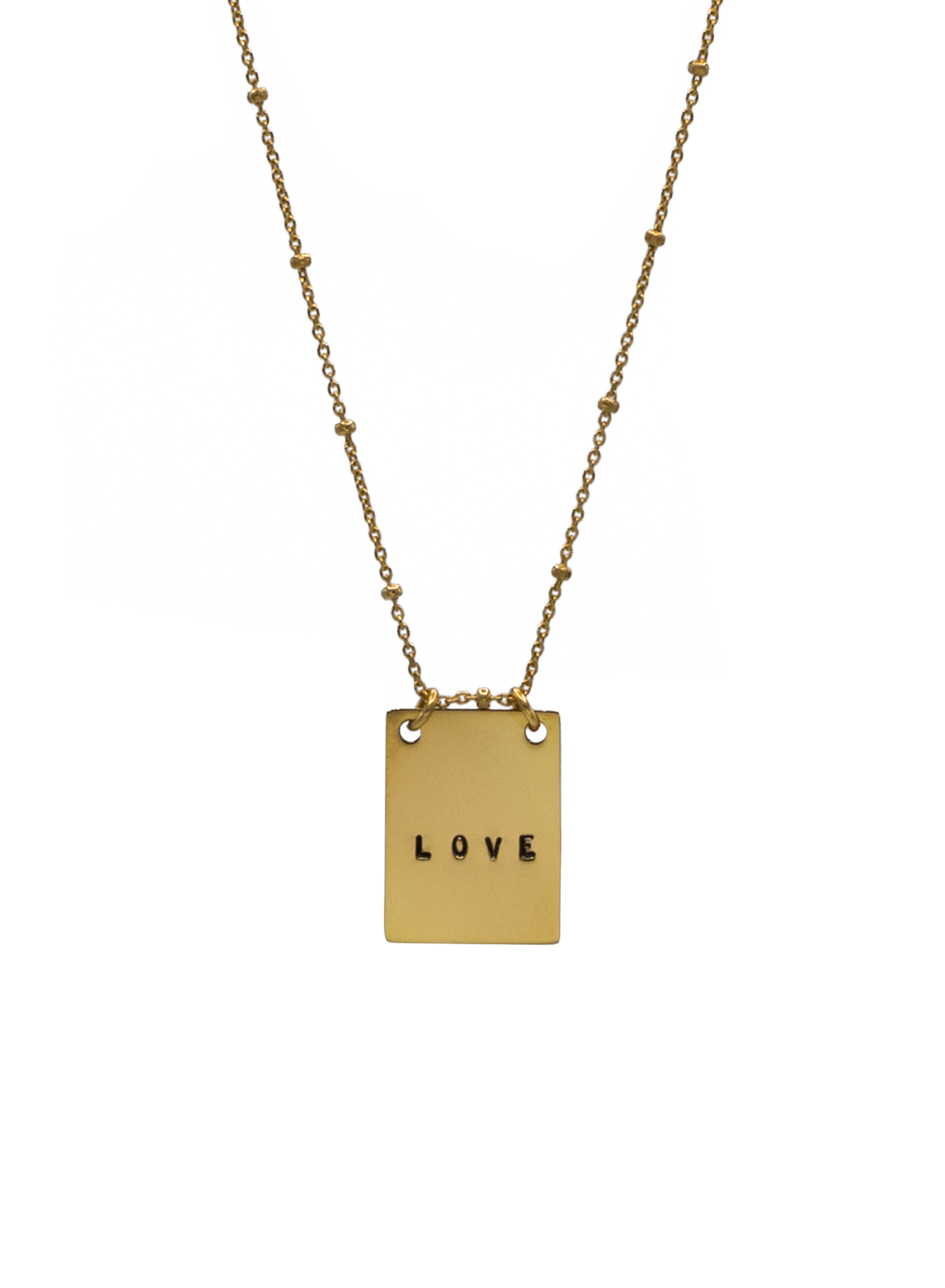 Necklace gold LOVE LABEL