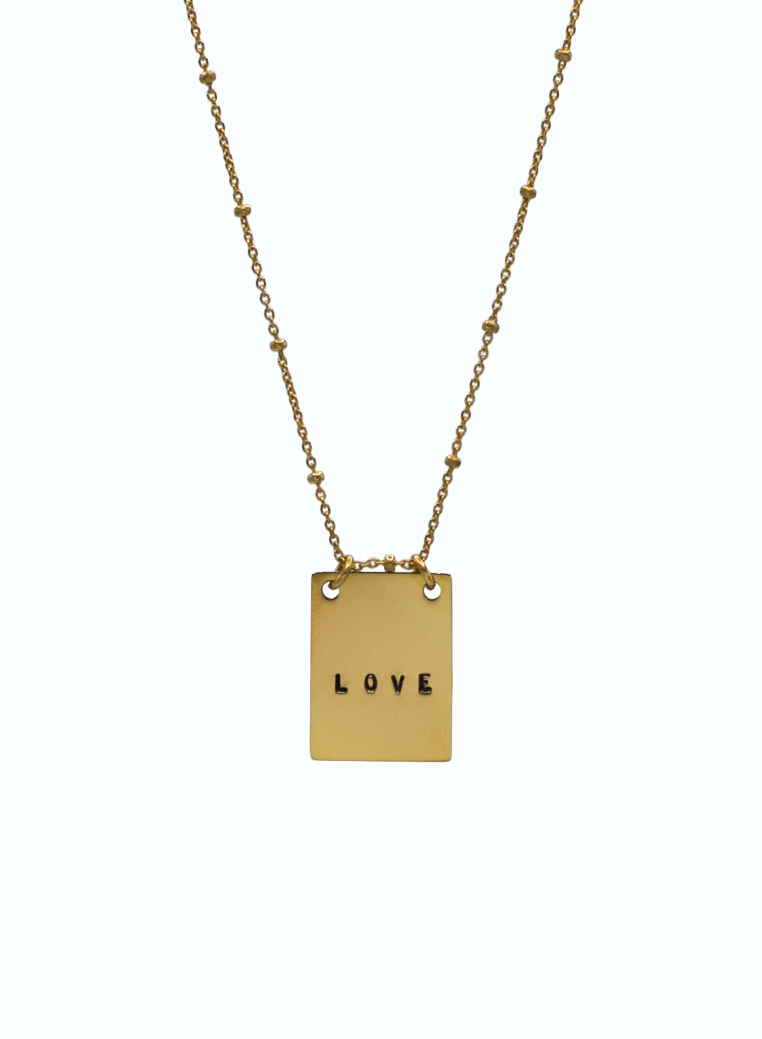 Necklace gold LOVE LABEL